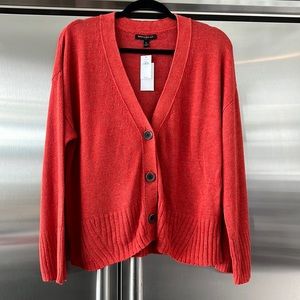 Banana Republic cropped cardigan. XL New